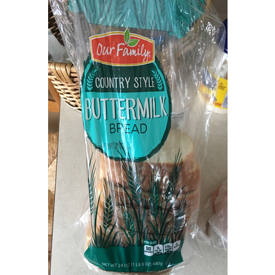 Country Style Buttermilk Bread