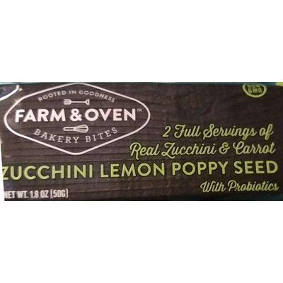Zucchini Lemon Poppy Seed