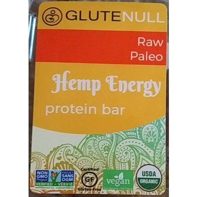 Raw Paleo Hemp Energy Protein Bar