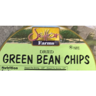 Green Bean Chips, Dried
