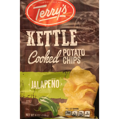Kettle Cooked Potato Chips, Jalapeno