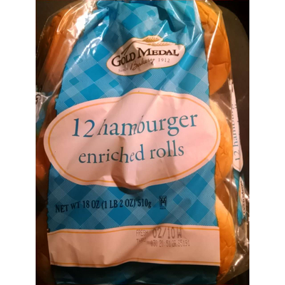 Hamburger Enriched Roll