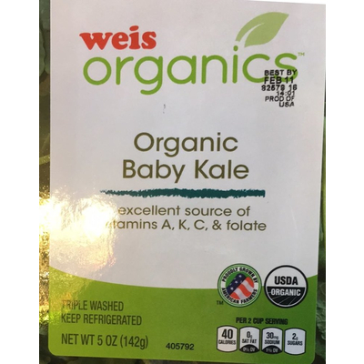 Baby Kale, Organic