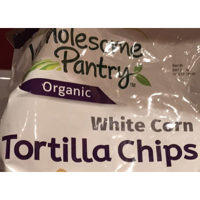White Corn Tortilla Chips, Organic