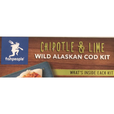 Wild Alaskan Cod Kit, Chipotle & Lime