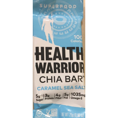 Chia Bar, Caramel Sea Salt