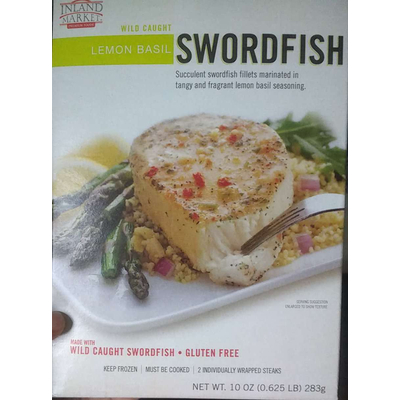 Lemon Basil Swordfish