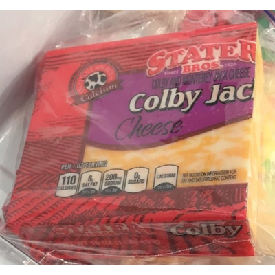 Cheese, Colby Jack
