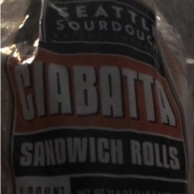 Ciabatta Sandwich Roll