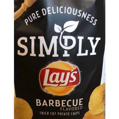 Thick Cut Potato Chips, Barbecue