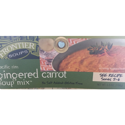 Gingered Carrot Soup Mix