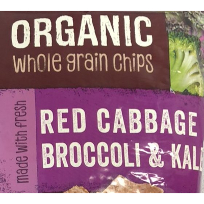 Whole Grain Chips, Red Cabbage Broccoli & Kale