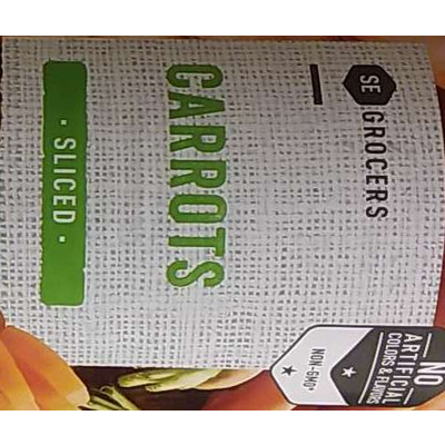 Carrots, Sliced