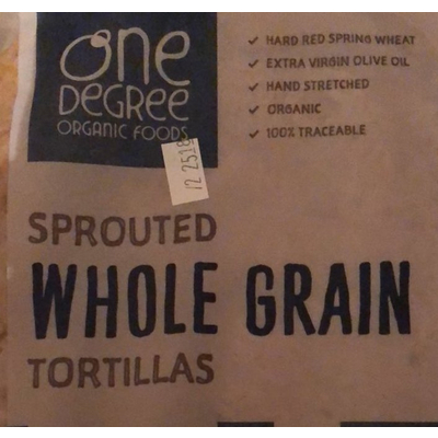 Sprouted Whole Grain Tortillas