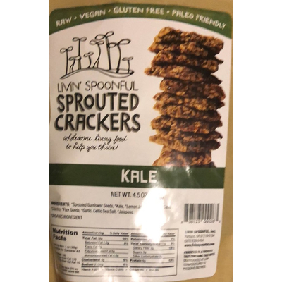 Sprouted Crackers, Kale