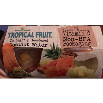 Mixed Fruit Cup, Diced, Coconut Water