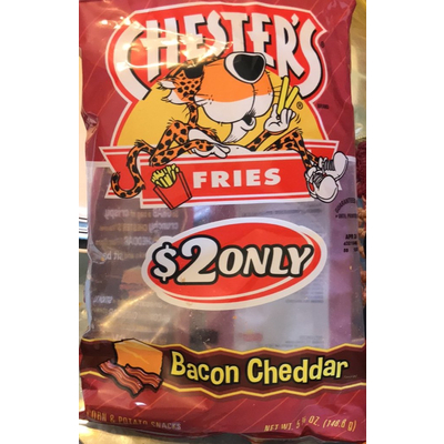 Fry Chips, Baccon Cheddar