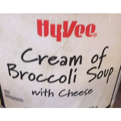 Cream of Broccoli Soup with Cheese