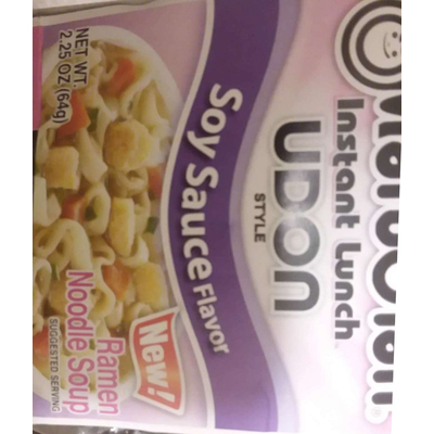 Ramen Noodle Soup, Soy Sauce