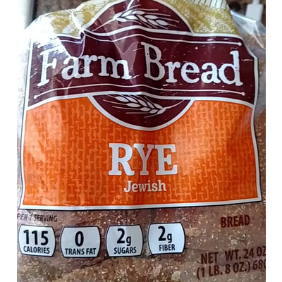 Rye Jewish Bread
