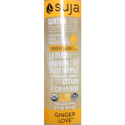Fruit Juice Drink, Ginger Love