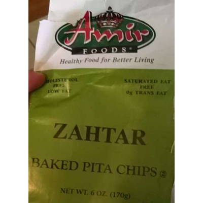 Zahtar Baked Pita Chips