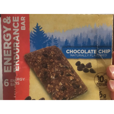 Energy & Endurance Bar, Chocolate Chip
