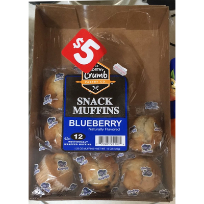 Blueberry Snack Muffin