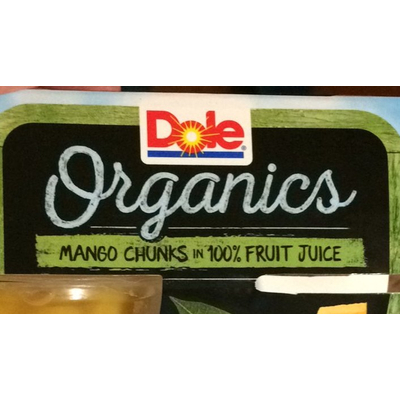 Mango Chunks in 100% Fruit Juice, Organics