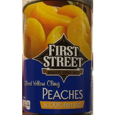 Peaches, Sliced Yellow Cling
