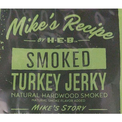 Turkey Jerky, Smoked