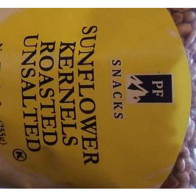 Sunflower Kernels, Roasted Unsalted