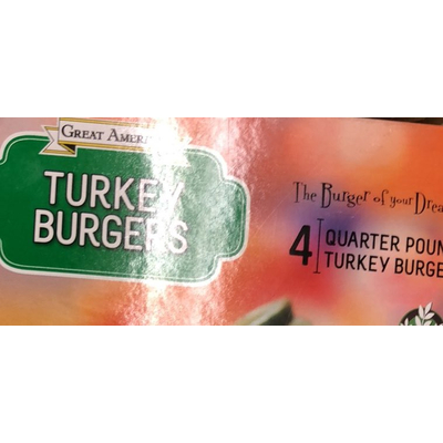 Turkey Burger, Quarter Pound