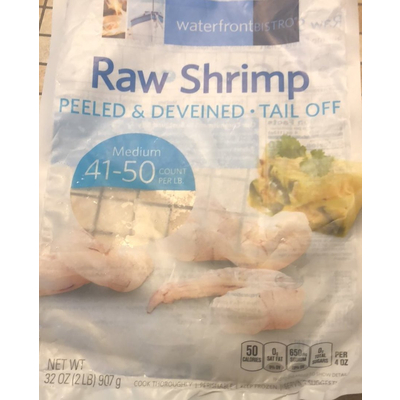 Shrimp, Raw, Peeled & Deveined, Tail Off