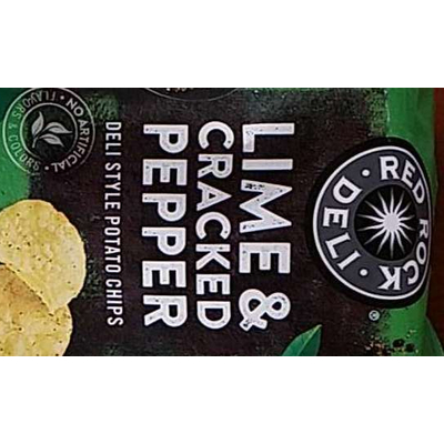 Lime & Cracked Pepper Potato Chips