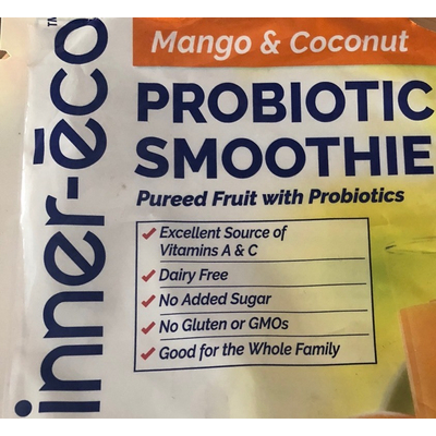 Probiotic Smoothie, Mango & Coconut