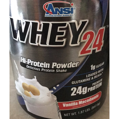 Whey 24, Hi-Protein Powder, Vanilla Macadamia