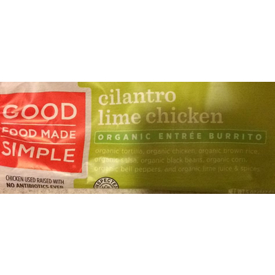 Burrito, Cilantro Lime Chicken