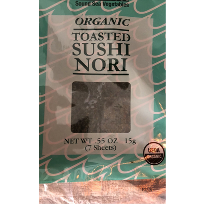Toasted Sushi Nori, Organic