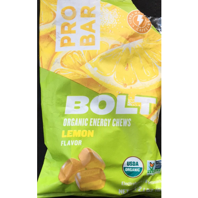 Bolt Energy Chews, Lemon