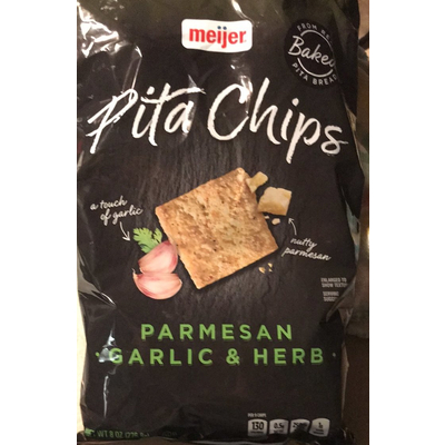 Pita Chips, Parmesan Garlic & Herb
