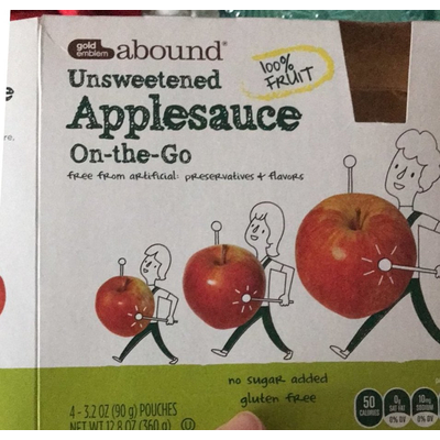 Applesauce, Unsweetened
