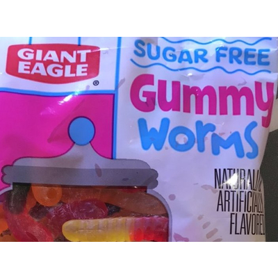 Gummy Worms, Sugar Free