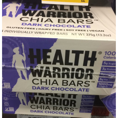 Chia Bar, Dark Chocolate