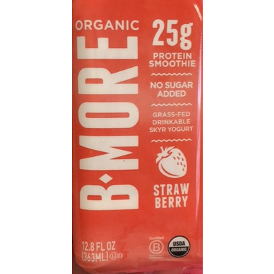 Organic Protein Smoothie, Strawberry