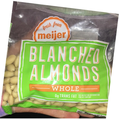 Blanched Almonds, Whole