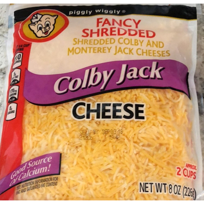 Colby Jack Cheese, Fancy Shredded