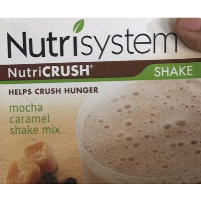 NutriCRUSH, Shake, Mocha Caramel Shake Mix