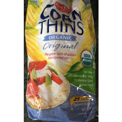 Corn Thins, Organic Original