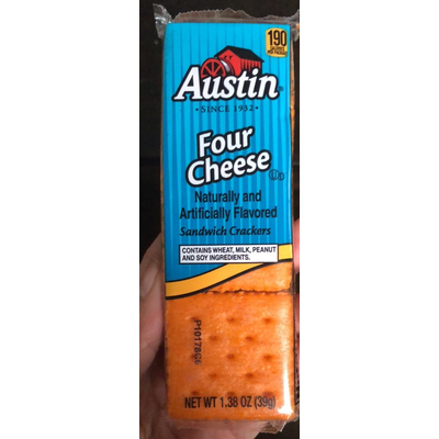 Four Cheese Sandwich Crackers